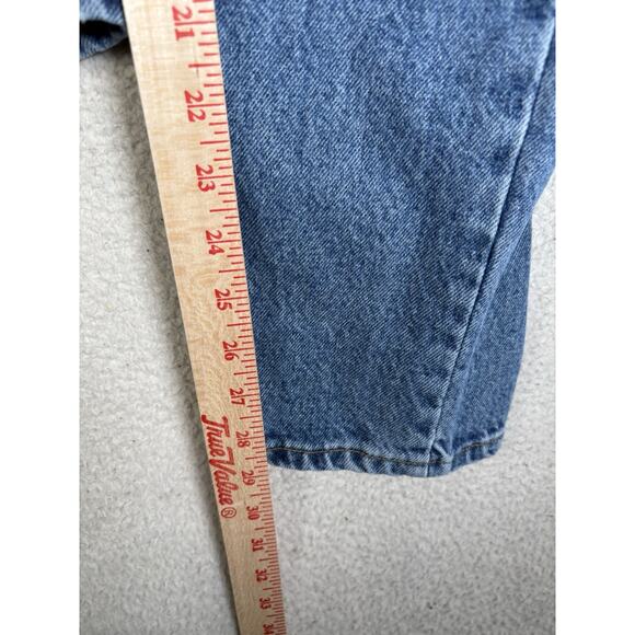 Vintage Gap Mom Jeans Womens 10 28x29 Blue Reverse Fit USA Made High Rise READ - Picture 11 of 12